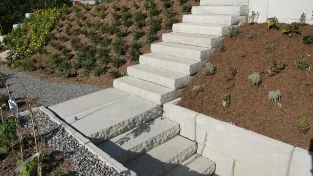 hangabsicherung_mit_SW-Stützwandsystem_rosenau_unterschiedliche_ebenen